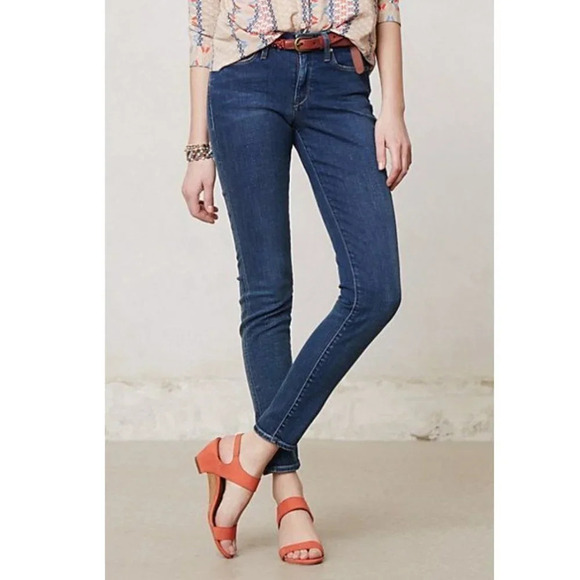 Levi’s Made and Crafted Dark Wash Indigo Empire Skinny Jeans Size 26 - Picture 1 of 5